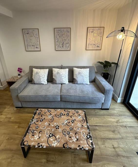Le Briand Appartement 4Etoiles Nancy Thermal Cosy Avec Terrasse Wifi Exteriör bild